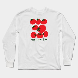 tomato Long Sleeve T-Shirt